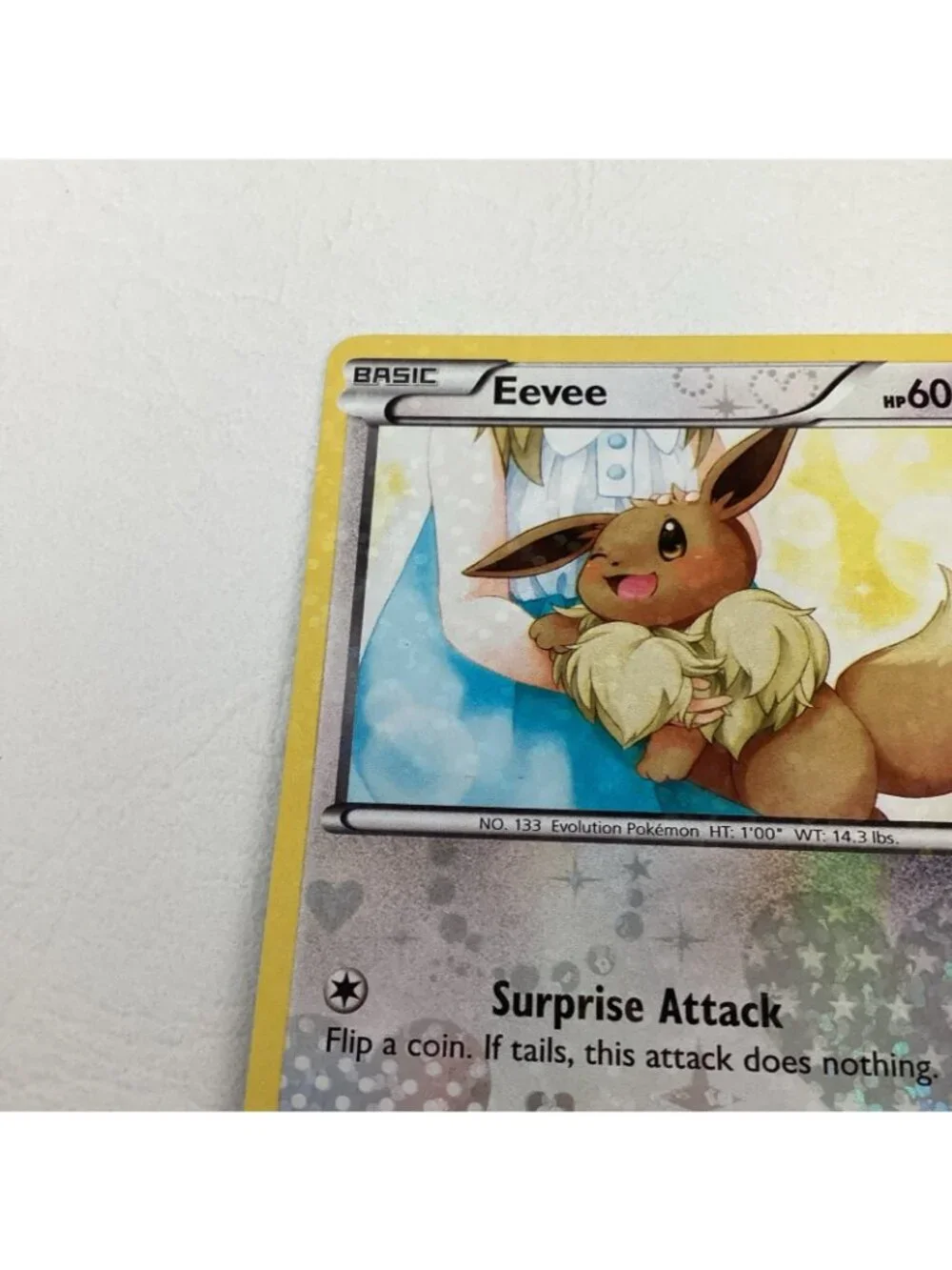 Eevee RC14/RC25 Legendary Treasures: Radiant Collection Pokemon TCG Holo NM Cond
